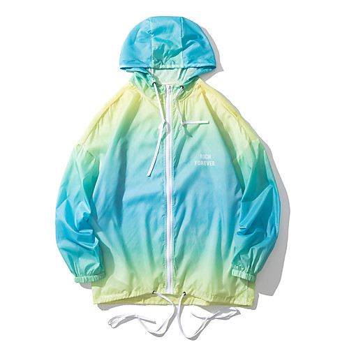 Women's Men's Long Sleeve Windbreaker Rain Jacket Running Skin Jacket Full Zip Outerwear Top Street Athletic Summer Packable UV Sun Protection Quick Dry Fitness Performance Running Training Sportswear
Women's Men's Long Sleeve Windbreaker Rain Jacket Running Skin Jacket Full Zip Outerwear Top Street Athletic Summer Packable UV Sun Protection Quick Dry Fitness Performance Running Training Sportswear