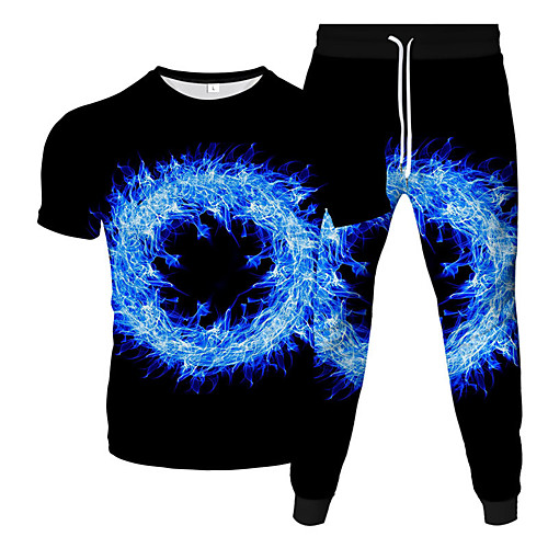 Women's Men's 2 Piece Tracksuit Sweatsuit Street Casual 2pcs Summer Short Sleeve Moisture Wicking Breathable Soft Gym Workout Running Jogging Training Exercise Sportswear Normal Black / Red Black
Women's Men's 2 Piece Tracksuit Sweatsuit Street Casual 2pcs Summer Short Sleeve Moisture Wicking Breathable Soft Gym Workout Running Jogging Training Exercise Sportswear Normal Black / Red Black