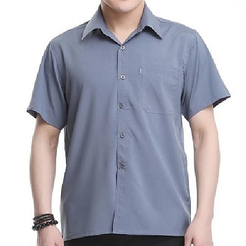 Men's Hiking Shirt / Button Down Shirts Short Sleeve Sweatshirt Top Outdoor Lightweight Breathable Quick Dry Sweat wicking Spring Summer Navy Light Gray White Fishing Climbing Camping / Hiking
Men's Hiking Shirt / Button Down Shirts Short Sleeve Sweatshirt Top Outdoor Lightweight Breathable Quick Dry Sweat wicking Spring Summer Navy Light Gray White Fishing Climbing Camping / Hiking