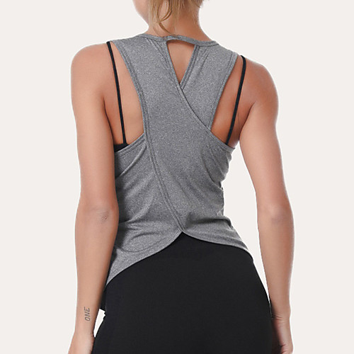 Women's Tank Top Tee / T-shirt Crossover Spandex Solid Color Sport Athleisure Top Sleeveless Breathable Soft Comfortable Yoga Running Everyday Use Casual Daily Outdoor
Women's Tank Top Tee / T-shirt Crossover Spandex Solid Color Sport Athleisure Top Sleeveless Breathable Soft Comfortable Yoga Running Everyday Use Casual Daily Outdoor