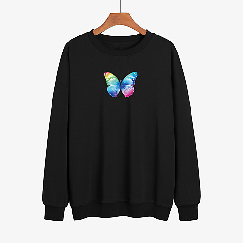Women's Pullover Sweatshirt Graphic Print Daily Casual Hoodies Sweatshirts White Black Red
Women's Pullover Sweatshirt Graphic Print Daily Casual Hoodies Sweatshirts White Black Red