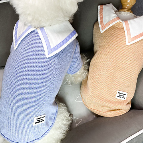 Dog Cat Shirt / T-Shirt Cartoon Basic Elegant Cute Dailywear Casual / Daily Dog Clothes Puppy Clothes Dog Outfits Breathable Yellow Blue Orange Costume for Girl and Boy Dog Cotton S M L XL XXL
Dog Cat Shirt / T-Shirt Cartoon Basic Elegant Cute Dailywear Casual / Daily Dog Clothes Puppy Clothes Dog Outfits Breathable Yellow Blue Orange Costume for Girl and Boy Dog Cotton S M L XL XXL