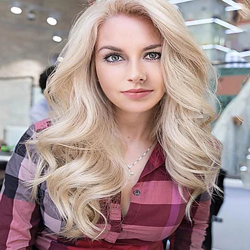 Synthetic Wig Curly Side Part Wig Medium Length Light Blonde Synthetic Hair Women's Cosplay Party Fashion Blonde
Synthetic Wig Curly Side Part Wig Medium Length Light Blonde Synthetic Hair Women's Cosplay Party Fashion Blonde