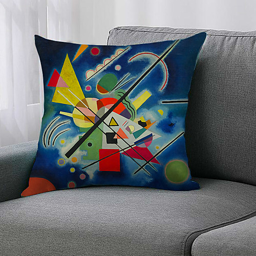 Double Side 1 Pc Geometric Cushion Cover Print 45x45cm Linen for Sofa Bedroom
Double Side 1 Pc Geometric Cushion Cover Print 45x45cm Linen for Sofa Bedroom