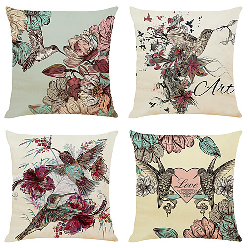 Cushion Cover 4PC Linen Soft Animal Square Throw Pillow Cover Cushion Case Pillowcase for Sofa Bedroom 45 x 45 cm (18 x 18 Inch) Superior Quality Machine Washable
Cushion Cover 4PC Linen Soft Animal Square Throw Pillow Cover Cushion Case Pillowcase for Sofa Bedroom 45 x 45 cm (18 x 18 Inch) Superior Quality Machine Washable