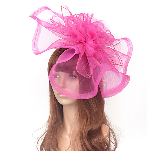 Elegant Retro Tulle Fascinators with Hollow-out / Flower 1 Piece Special Occasion / Party / Evening Headpiece
Elegant Retro Tulle Fascinators with Hollow-out / Flower 1 Piece Special Occasion / Party / Evening Headpiece