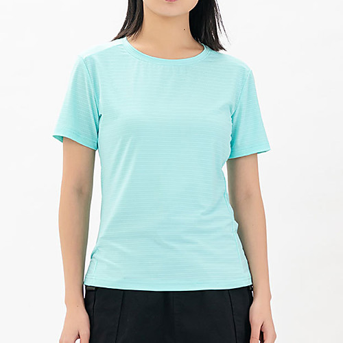 Women's T shirt Hiking Tee shirt Short Sleeve Crew Neck Tee Tshirt Top Outdoor Lightweight Breathable Quick Dry Soft Autumn / Fall Spring Chinlon Spandex Solid Color Black Rose Red Light Blue Fishing
Women's T shirt Hiking Tee shirt Short Sleeve Crew Neck Tee Tshirt Top Outdoor Lightweight Breathable Quick Dry Soft Autumn / Fall Spring Chinlon Spandex Solid Color Black Rose Red Light Blue Fishing