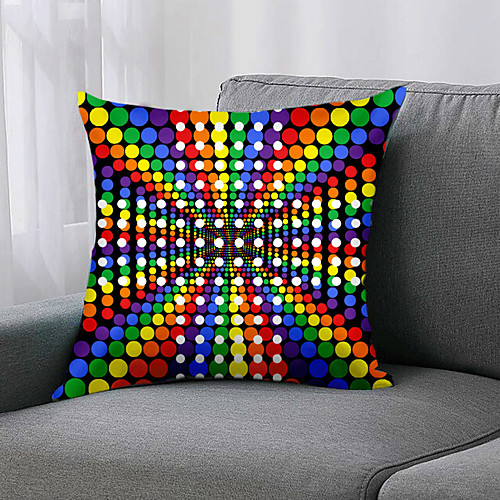 Double Side 1 Pc Geometric Cushion Cover Print 45x45cm Linen for Sofa Bedroom
Double Side 1 Pc Geometric Cushion Cover Print 45x45cm Linen for Sofa Bedroom