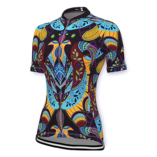 21Grams Women's Short Sleeve Cycling Jersey Spandex Blue Bike Top Mountain Bike MTB Road Bike Cycling Breathable Sports Clothing Apparel / Stretchy / Athleisure
21Grams Women's Short Sleeve Cycling Jersey Spandex Blue Bike Top Mountain Bike MTB Road Bike Cycling Breathable Sports Clothing Apparel / Stretchy / Athleisure