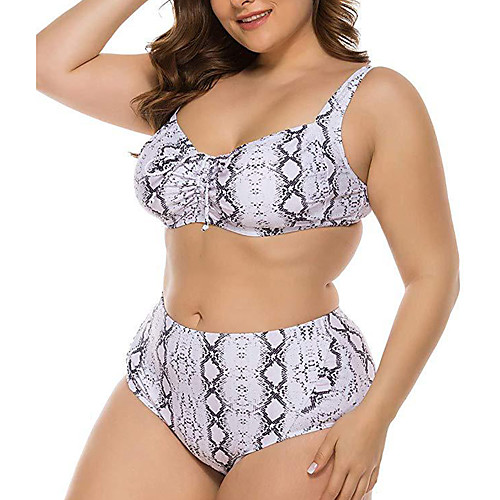 Women's Tankini Swimsuit Bow Print White Green Plus Size Swimwear Halter Bathing Suits
Women's Tankini Swimsuit Bow Print White Green Plus Size Swimwear Halter Bathing Suits