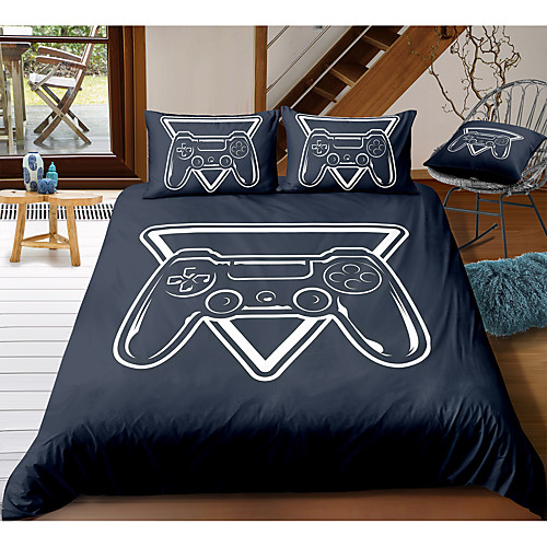 Gamer 3-Piece Duvet Cover Set Hotel Bedding Sets Comforter Cover with Soft Lightweight Microfiber, Include 1 Duvet Cover, 2 Pillowcases for Double/Queen/King(1 Pillowcase for Twin/Single)
Gamer 3-Piece Duvet Cover Set Hotel Bedding Sets Comforter Cover with Soft Lightweight Microfiber, Include 1 Duvet Cover, 2 Pillowcases for Double/Queen/King(1 Pillowcase for Twin/Single)