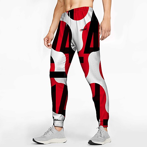 21Grams Men's Sweatpants Joggers Jogger Pants Athletic Bottoms Drawstring Winter Fitness Gym Workout Running Training Exercise Breathable Soft Sweat wicking Sport Graffiti Red / Micro-elastic
21Grams Men's Sweatpants Joggers Jogger Pants Athletic Bottoms Drawstring Winter Fitness Gym Workout Running Training Exercise Breathable Soft Sweat wicking Sport Graffiti Red / Micro-elastic