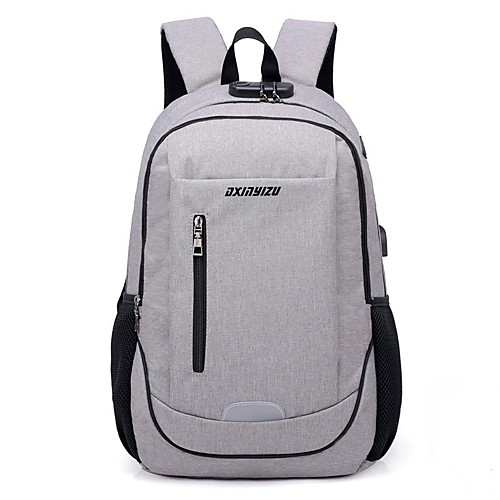 Unisex Polyester Commuter Backpack Large Capacity Waterproof Zipper Solid Color School Outdoor Backpack Black Blue Light Gray Dark Gray
Unisex Polyester Commuter Backpack Large Capacity Waterproof Zipper Solid Color School Outdoor Backpack Black Blue Light Gray Dark Gray