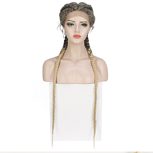 Hand Braided Swiss Lace Front Straight Dutch CORNROW Braided Wigs with Baby Hair Heat Resistant Lightweight Twisted Synthetic Wig 34Inch
Hand Braided Swiss Lace Front Straight Dutch CORNROW Braided Wigs with Baby Hair Heat Resistant Lightweight Twisted Synthetic Wig 34Inch