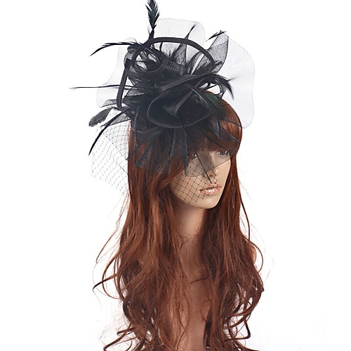 1920s Retro Tulle Fascinators with Feather 1 Piece Special Occasion / Party / Evening Headpiece
1920s Retro Tulle Fascinators with Feather 1 Piece Special Occasion / Party / Evening Headpiece