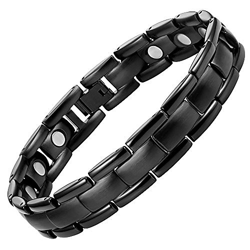 mens titanium magnetic therapy bracelet black adjustable for pain relief arthritis and carpal tunnel
mens titanium magnetic therapy bracelet black adjustable for pain relief arthritis and carpal tunnel