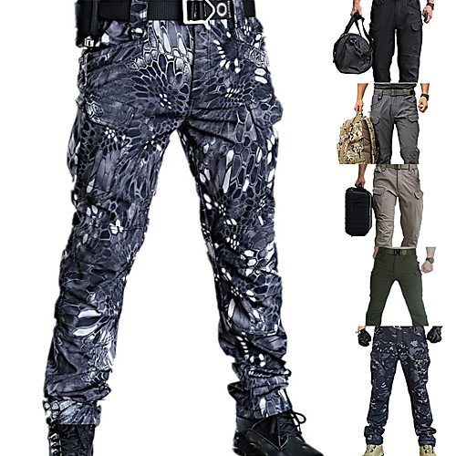 Men's Hiking Pants Trousers Hiking Cargo Pants Tactical Pants Waterproof Ventilation Quick Dry Breathable Autumn / Fall Spring Summer Camo / Camouflage Bottoms for Camping / Hiking Hunting Fishing
Men's Hiking Pants Trousers Hiking Cargo Pants Tactical Pants Waterproof Ventilation Quick Dry Breathable Autumn / Fall Spring Summer Camo / Camouflage Bottoms for Camping / Hiking Hunting Fishing