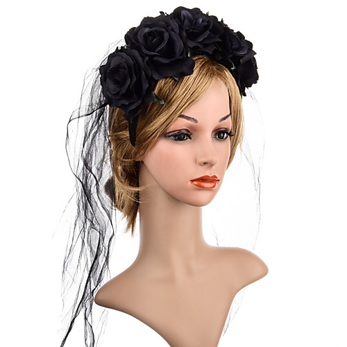 Flower Style Romantic Tulle / Fabric Headpiece with Floral / Net 1 Piece Special Occasion / Party / Evening Headpiece
Flower Style Romantic Tulle / Fabric Headpiece with Floral / Net 1 Piece Special Occasion / Party / Evening Headpiece