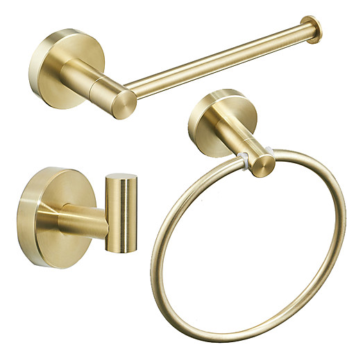 Bathroom Accessory Set / Towel Bar / Robe Hook New Design / Cool / Lovely Contemporary / Modern Stainless Steel 1pc Wall Mounted
Bathroom Accessory Set / Towel Bar / Robe Hook New Design / Cool / Lovely Contemporary / Modern Stainless Steel 1pc Wall Mounted