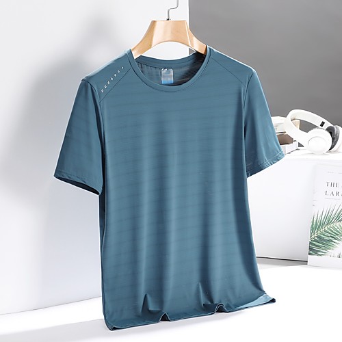 Men's T shirt Hiking Tee shirt Short Sleeve Crew Neck Tee Tshirt Top Outdoor Lightweight Breathable Quick Dry Soft Autumn / Fall Spring Chinlon Spandex Solid Color White Black Blue Climbing Beach
Men's T shirt Hiking Tee shirt Short Sleeve Crew Neck Tee Tshirt Top Outdoor Lightweight Breathable Quick Dry Soft Autumn / Fall Spring Chinlon Spandex Solid Color White Black Blue Climbing Beach