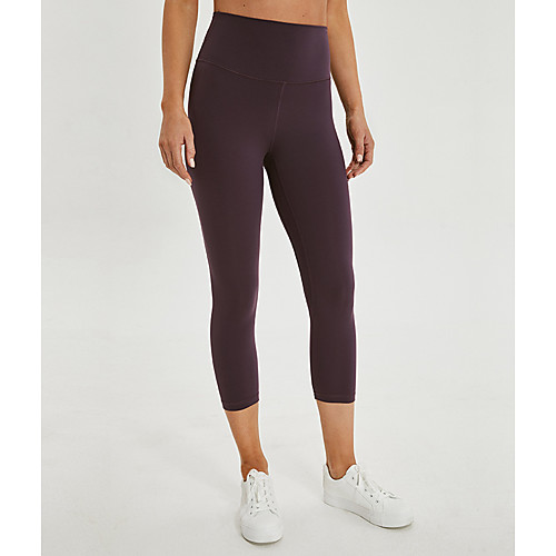 Women's High Waist Yoga Pants Hidden Waistband Pocket Capri Leggings Tummy Control Butt Lift Breathable Solid Color Purple Blue Spandex Yoga Fitness Gym Workout Sports Activewear Stretchy Skinny
Women's High Waist Yoga Pants Hidden Waistband Pocket Capri Leggings Tummy Control Butt Lift Breathable Solid Color Purple Blue Spandex Yoga Fitness Gym Workout Sports Activewear Stretchy Skinny