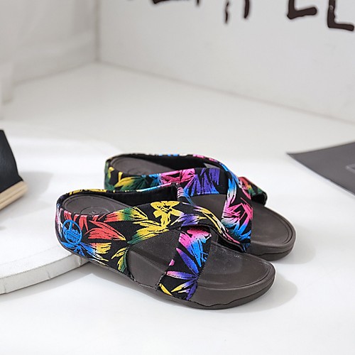 Women's Sandals Boho Bohemia Beach Wedge Heel Open Toe PU Camouflage Dark Gray Black Brown
Women's Sandals Boho Bohemia Beach Wedge Heel Open Toe PU Camouflage Dark Gray Black Brown