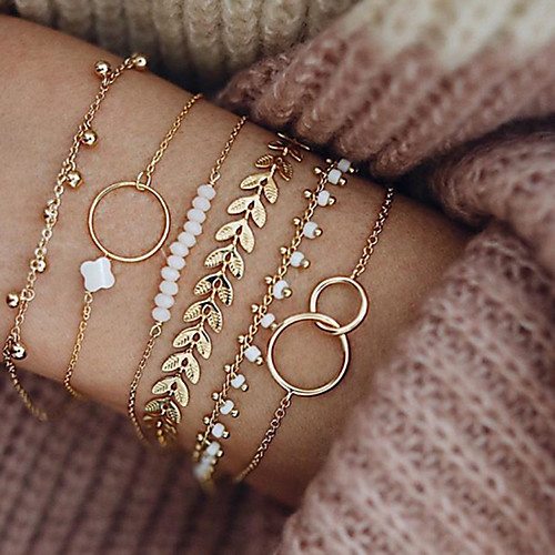 circle geometric flower tassel leaf multi-layer bracelet set fashion jewelry 6-piece set
circle geometric flower tassel leaf multi-layer bracelet set fashion jewelry 6-piece set