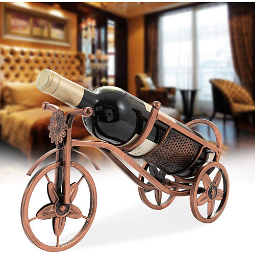 Carriage Wine Rack Wine Holder Decoration Shelf Wine Cabinet Decoration Furnishings for Single Bottle Bike Shaped with Flower Wine Organizer Stand Countertop Tabletop Display
Carriage Wine Rack Wine Holder Decoration Shelf Wine Cabinet Decoration Furnishings for Single Bottle Bike Shaped with Flower Wine Organizer Stand Countertop Tabletop Display