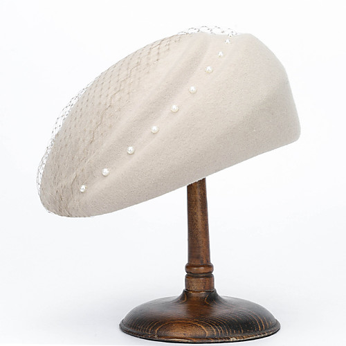 Elegant Pearl Wool Fascinators with Pearls / Net 1 Piece Special Occasion / Party / Evening Headpiece
Elegant Pearl Wool Fascinators with Pearls / Net 1 Piece Special Occasion / Party / Evening Headpiece
