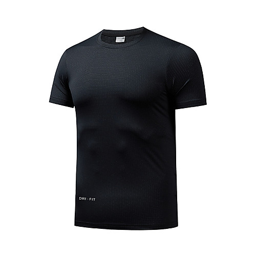 Men's T shirt Hiking Tee shirt Short Sleeve Crew Neck Tee Tshirt Top Outdoor Lightweight Breathable Quick Dry Stretchy Autumn / Fall Spring Chinlon Spandex Solid Color Black Purple Grey Fishing
Men's T shirt Hiking Tee shirt Short Sleeve Crew Neck Tee Tshirt Top Outdoor Lightweight Breathable Quick Dry Stretchy Autumn / Fall Spring Chinlon Spandex Solid Color Black Purple Grey Fishing