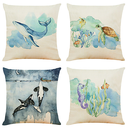 4 pcs Linen Pillow Cover, 3D Simple Classic Square Zipper Traditional Classic
4 pcs Linen Pillow Cover, 3D Simple Classic Square Zipper Traditional Classic