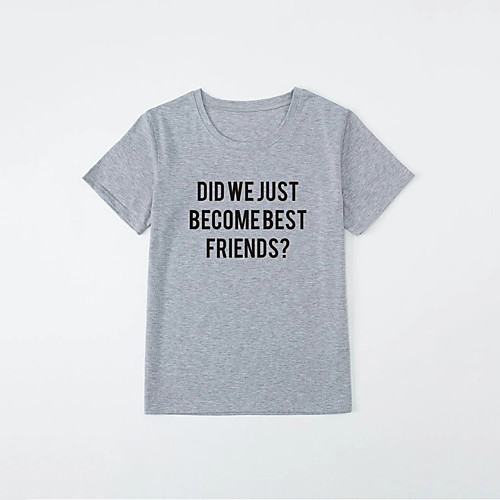 Men's T shirt Hot Stamping Letter Print Short Sleeve Casual Tops 100% Cotton Basic Casual Fashion Gray
Men's T shirt Hot Stamping Letter Print Short Sleeve Casual Tops 100% Cotton Basic Casual Fashion Gray