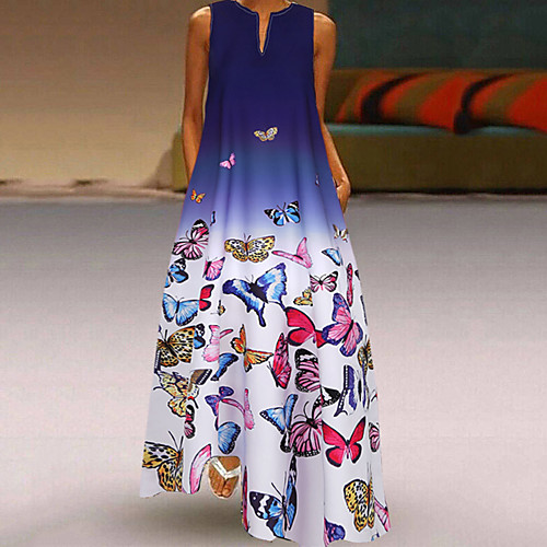 Women's Swing Dress Maxi long Dress Blue Purple Red Sleeveless Animal Spring Summer Casual Boho 2021 S M L XL XXL 3XL 4XL 5XL
Women's Swing Dress Maxi long Dress Blue Purple Red Sleeveless Animal Spring Summer Casual Boho 2021 S M L XL XXL 3XL 4XL 5XL