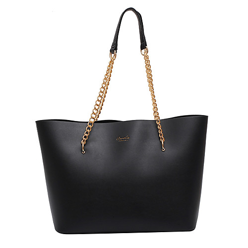 Women's Bags PU Leather Leather Tote Crossbody Bag Chain Daily Outdoor Handbags Chain Bag White Black Red Gray
Women's Bags PU Leather Leather Tote Crossbody Bag Chain Daily Outdoor Handbags Chain Bag White Black Red Gray