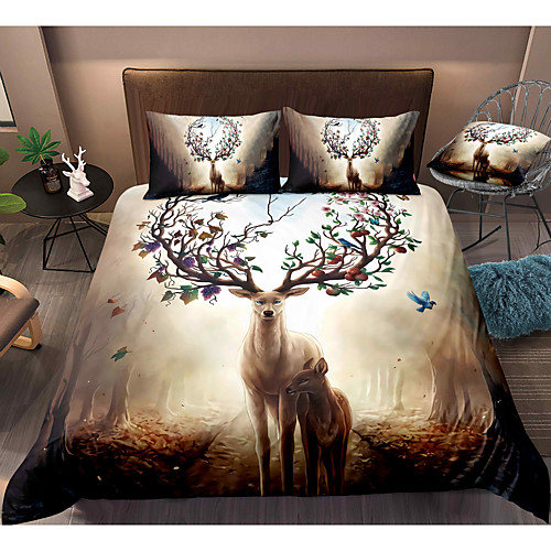 3-Piece Duvet Cover Set Hotel Bedding Sets Comforter Cover with Soft Lightweight Microfiber, Include 1 Duvet Cover, 2 Pillowcases for Double/Queen/King(1 Pillowcase for Twin/Single)
3-Piece Duvet Cover Set Hotel Bedding Sets Comforter Cover with Soft Lightweight Microfiber, Include 1 Duvet Cover, 2 Pillowcases for Double/Queen/King(1 Pillowcase for Twin/Single)