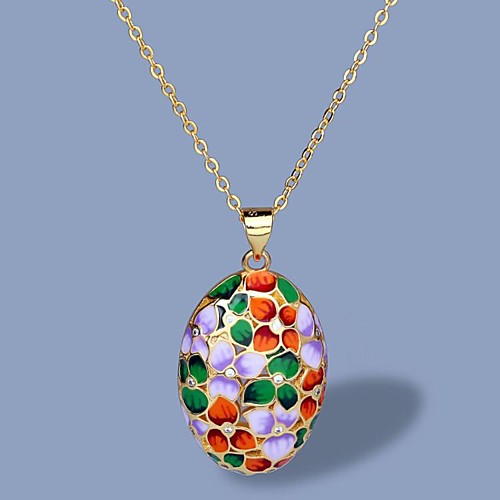 Women's Clear AAA Cubic Zirconia Necklace Fancy Floral / Botanicals Bohemian Colorful Rustic Brass Gold 50 cm Necklace Jewelry 1pc For Anniversary Party Evening Gift
Women's Clear AAA Cubic Zirconia Necklace Fancy Floral / Botanicals Bohemian Colorful Rustic Brass Gold 50 cm Necklace Jewelry 1pc For Anniversary Party Evening Gift