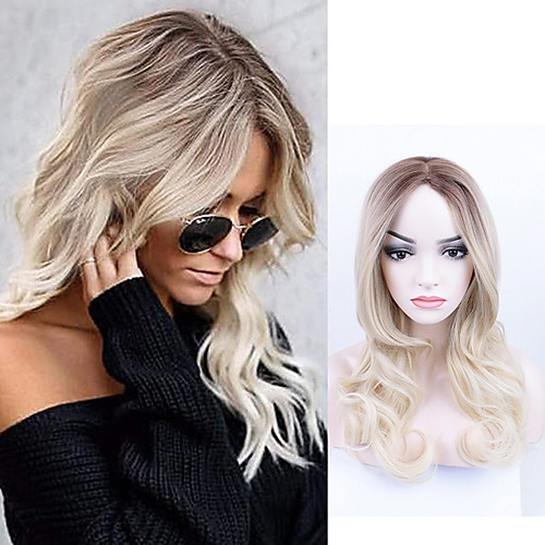 Curly Mid-length Golden Gradient Wig Chemical Fiber Wig Long Curly Hair Gradient Long Bangs Trendy Wig
Curly Mid-length Golden Gradient Wig Chemical Fiber Wig Long Curly Hair Gradient Long Bangs Trendy Wig