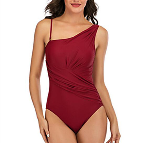 Women's One Piece Monokini Swimsuit High Waist Push Up Open Back Solid Color Black Red Wine Army Green Navy Blue Swimwear Padded Strap Bathing Suits New Casual Fashion / Classic / Cross
Women's One Piece Monokini Swimsuit High Waist Push Up Open Back Solid Color Black Red Wine Army Green Navy Blue Swimwear Padded Strap Bathing Suits New Casual Fashion / Classic / Cross