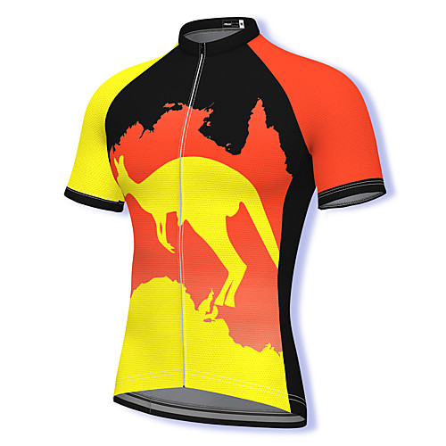 21Grams Men's Short Sleeve Cycling Jersey Mesh Spandex Yellow Bike Top Mountain Bike MTB Road Bike Cycling Breathable Quick Dry Sports Clothing Apparel / Athleisure
21Grams Men's Short Sleeve Cycling Jersey Mesh Spandex Yellow Bike Top Mountain Bike MTB Road Bike Cycling Breathable Quick Dry Sports Clothing Apparel / Athleisure
