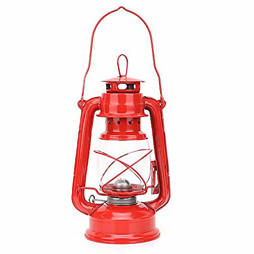vintage kerosene lamp iron lantern oil lamp burning lantern oil lamp decoration for hiking adventure (red)
vintage kerosene lamp iron lantern oil lamp burning lantern oil lamp decoration for hiking adventure (red)