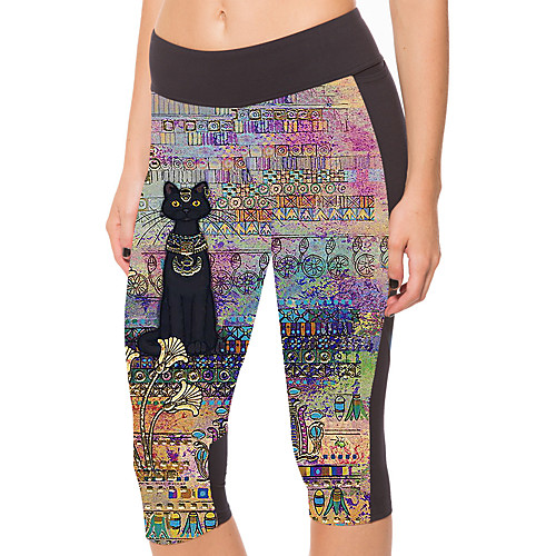 Women's Stylish Novelty Comfort Leisure Sports Weekend Leggings Pants Multi Color Cat Graphic Prints Calf-Length Sporty Elastic Waist Print Purple
Women's Stylish Novelty Comfort Leisure Sports Weekend Leggings Pants Multi Color Cat Graphic Prints Calf-Length Sporty Elastic Waist Print Purple