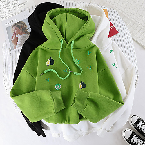 Women's Hoodie Pullover Embroidery Hoodie Sport Athleisure Hoodie Top Long Sleeve Breathable Soft Comfortable Everyday Use Street Casual Daily Outdoor
Women's Hoodie Pullover Embroidery Hoodie Sport Athleisure Hoodie Top Long Sleeve Breathable Soft Comfortable Everyday Use Street Casual Daily Outdoor