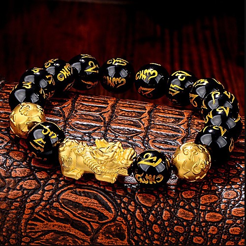 Men's Bead Bracelet Classic Totem Series Stylish Stone Bracelet Jewelry Black For Formal Festival
Men's Bead Bracelet Classic Totem Series Stylish Stone Bracelet Jewelry Black For Formal Festival