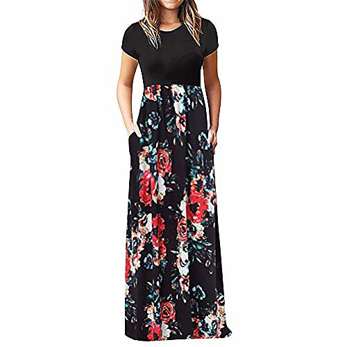 aniywn women printed floor-length maxi dress sunflower o-neck short sleeve casual bohemian long dress(black 3,l)
aniywn women printed floor-length maxi dress sunflower o-neck short sleeve casual bohemian long dress(black 3,l)