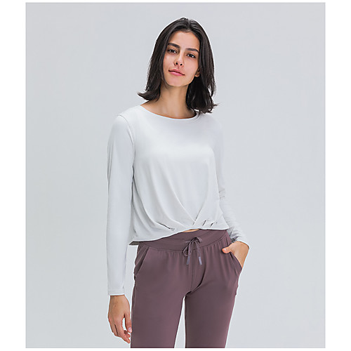 Women's Long Sleeve Running Shirt Tee Tshirt Top Athletic Athleisure Winter Spandex Breathable Quick Dry Soft Gym Workout Running Active Training Jogging Exercise Sportswear Solid Colored Normal
Women's Long Sleeve Running Shirt Tee Tshirt Top Athletic Athleisure Winter Spandex Breathable Quick Dry Soft Gym Workout Running Active Training Jogging Exercise Sportswear Solid Colored Normal