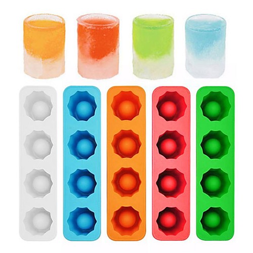 Ice Cube Tray Mold for Shot Glasses Ice Mold Ice Tray Summer Drinking Tool Cooling Accessories Random Color
Ice Cube Tray Mold for Shot Glasses Ice Mold Ice Tray Summer Drinking Tool Cooling Accessories Random Color