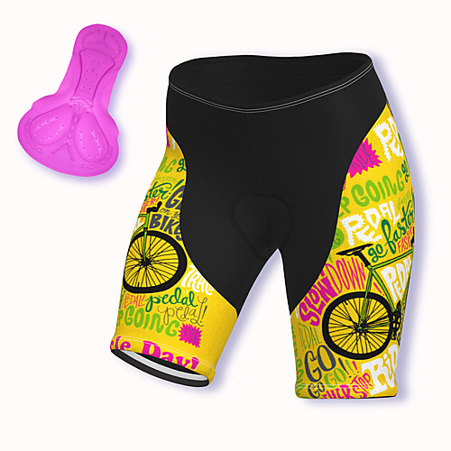 21Grams Women's Cycling Shorts Spandex Bike Padded Shorts / Chamois Breathable Sports Yellow Mountain Bike MTB Road Bike Cycling Clothing Apparel Bike Wear / Stretchy / Athleisure 
21Grams Women's Cycling Shorts Spandex Bike Padded Shorts / Chamois Breathable Sports Yellow Mountain Bike MTB Road Bike Cycling Clothing Apparel Bike Wear / Stretchy / Athleisure
