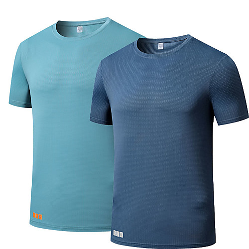 Men's Short Sleeve Running Shirt Tee Tshirt Athleisure Summer Nylon Moisture Wicking Quick Dry Breathable Yoga Fitness Running Sportswear Solid Colored Normal White Black LightBlue Dark Blue
Men's Short Sleeve Running Shirt Tee Tshirt Athleisure Summer Nylon Moisture Wicking Quick Dry Breathable Yoga Fitness Running Sportswear Solid Colored Normal White Black LightBlue Dark Blue