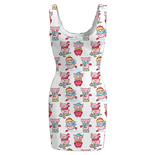 Women's Sports Dress Short Mini Dress Rainbow Sleeveless Animal Print Spring Summer Round Neck Casual 2021 S M L XL XXL 3XL
Women's Sports Dress Short Mini Dress Rainbow Sleeveless Animal Print Spring Summer Round Neck Casual 2021 S M L XL XXL 3XL