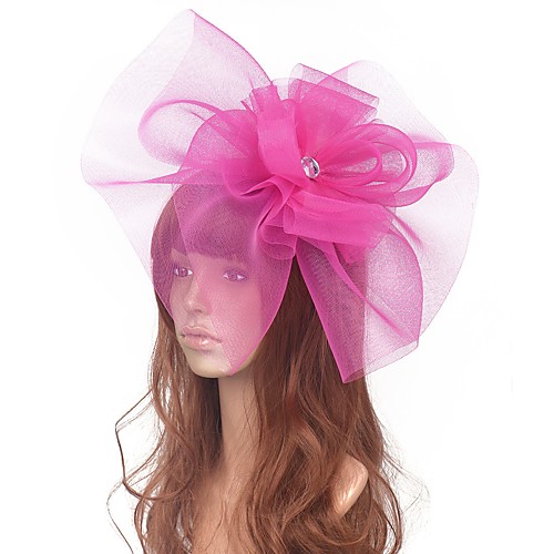 Flower Style Retro Tulle Fascinators with Floral / Crystals 1 Piece Special Occasion / Party / Evening Headpiece
Flower Style Retro Tulle Fascinators with Floral / Crystals 1 Piece Special Occasion / Party / Evening Headpiece